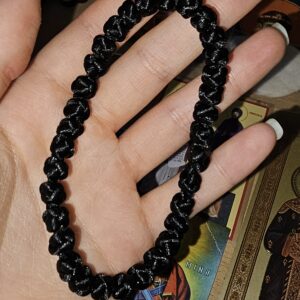 Komboskini (Gebetsschnur) - 33 Knoten - Schnur Ø2 mm - Farbe wählbar