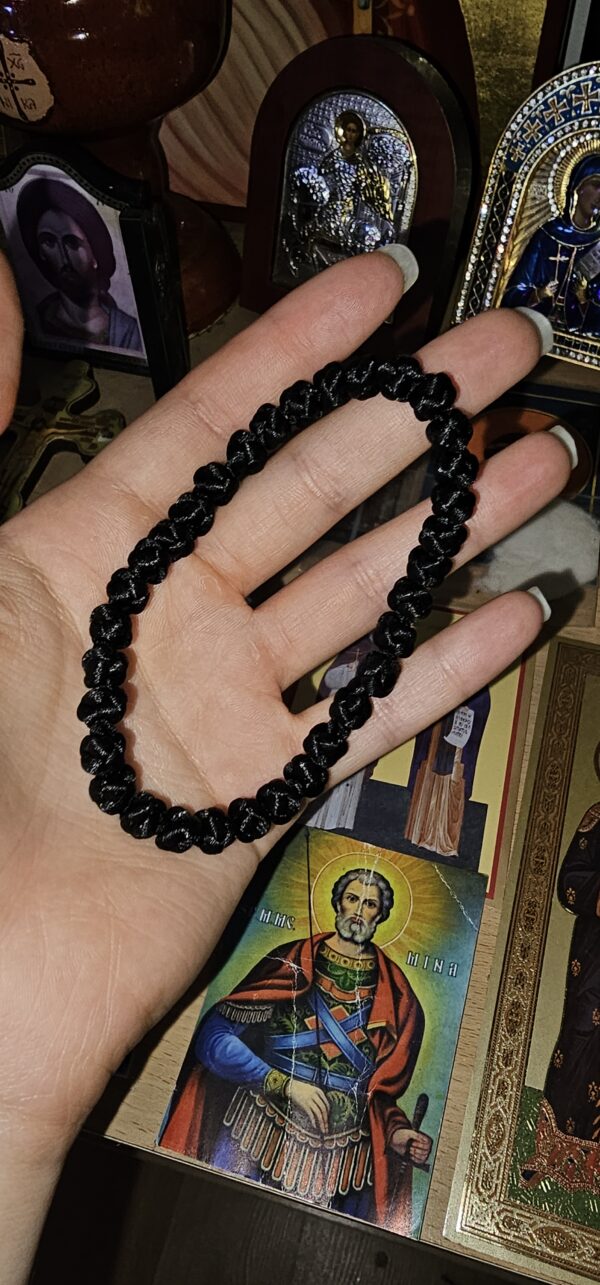 Komboskini (Gebetsschnur) - 33 Knoten - Schnur Ø2 mm - Farbe wählbar