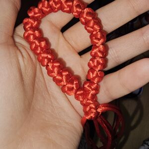 Komboskini (Gebetsschnur) - 33 Knoten - Schnur Ø2 mm - Farbe wählbar - Image 3