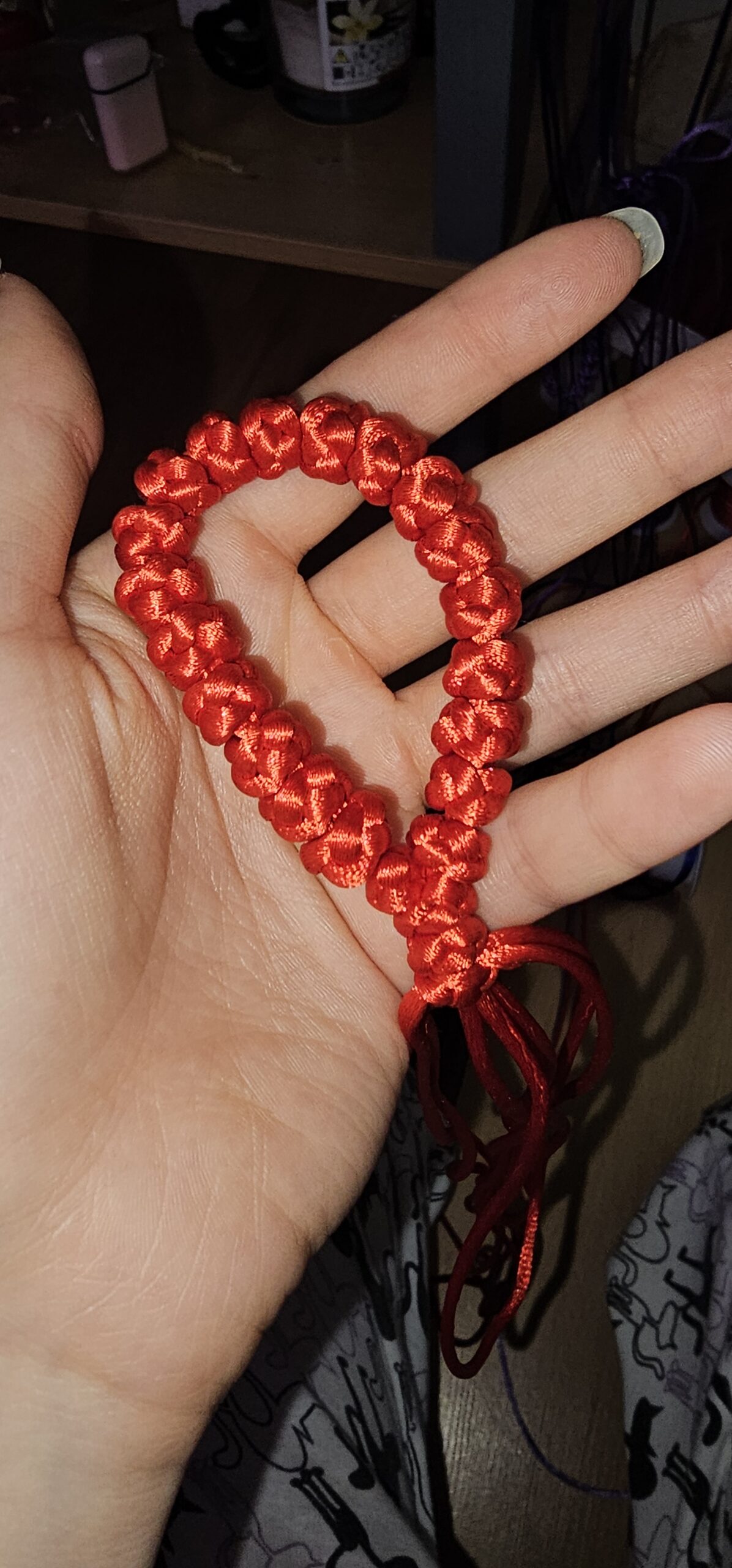 Komboskini (Gebetsschnur) - 33 Knoten - Schnur Ø2 mm - Farbe wählbar - Image 3