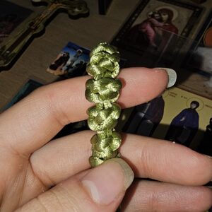 Komboskini (Gebetsschnur) - 50 Knoten - Schnur Ø2 mm - Farbe wählbar - Image 3