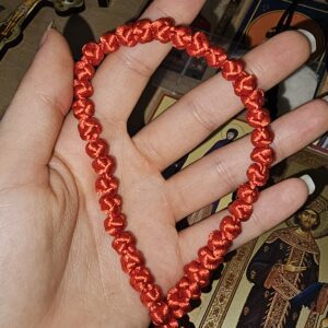 Komboskini (Gebetsschnur) - 50 Knoten - Schnur Ø2 mm - Farbe wählbar - Image 4